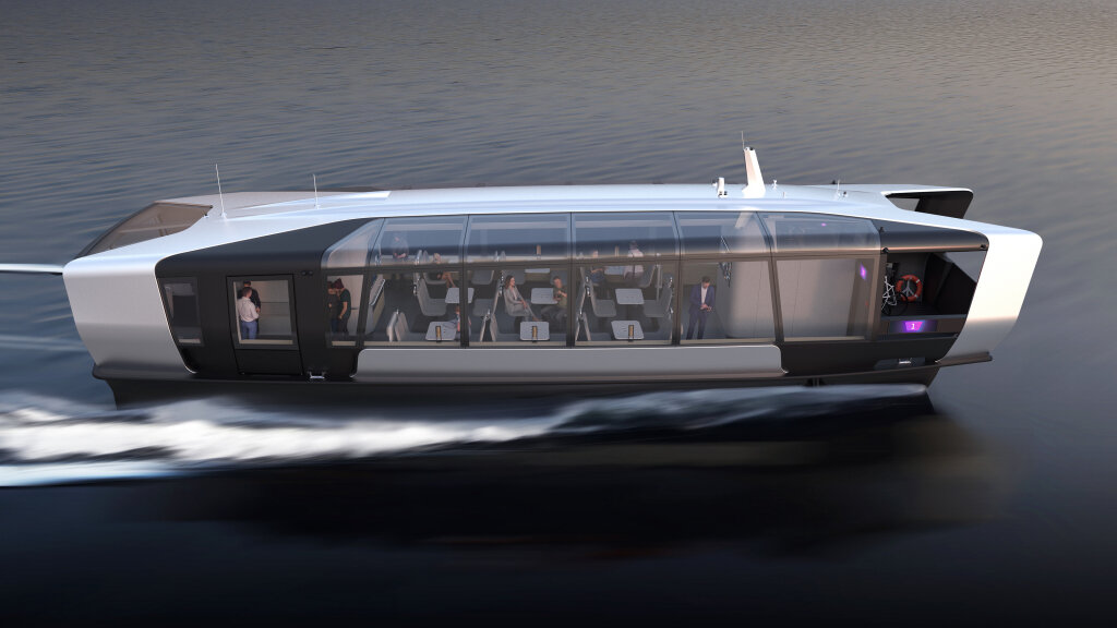 Проект электросудна для регулярных рейсов по Москве-реке / Фото: Департамент транспорта и развития дорожно-транспортной инфраструктуры Москвы  📷
