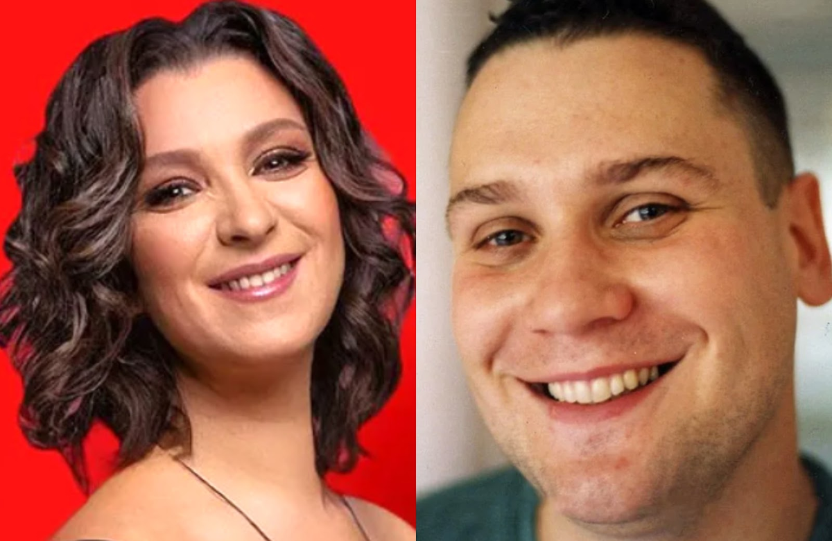 на фото Олеся Железняк и Спартак Сумченко