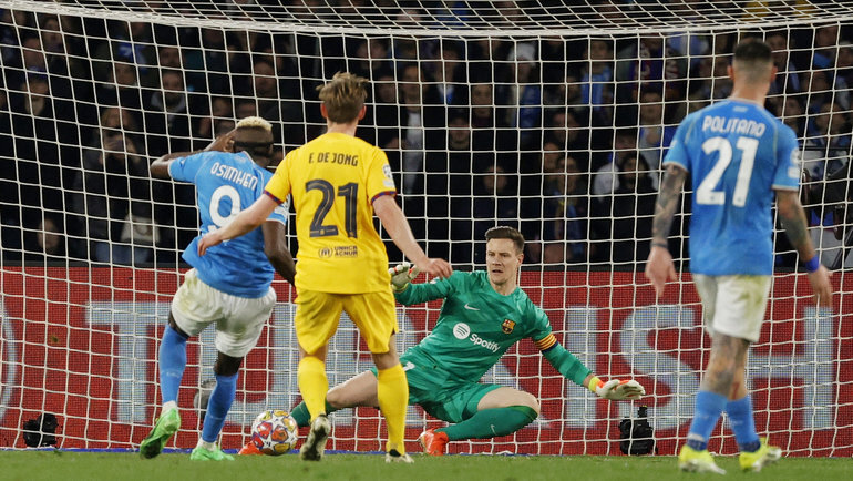    «Барселона» — «Наполи». Reuters