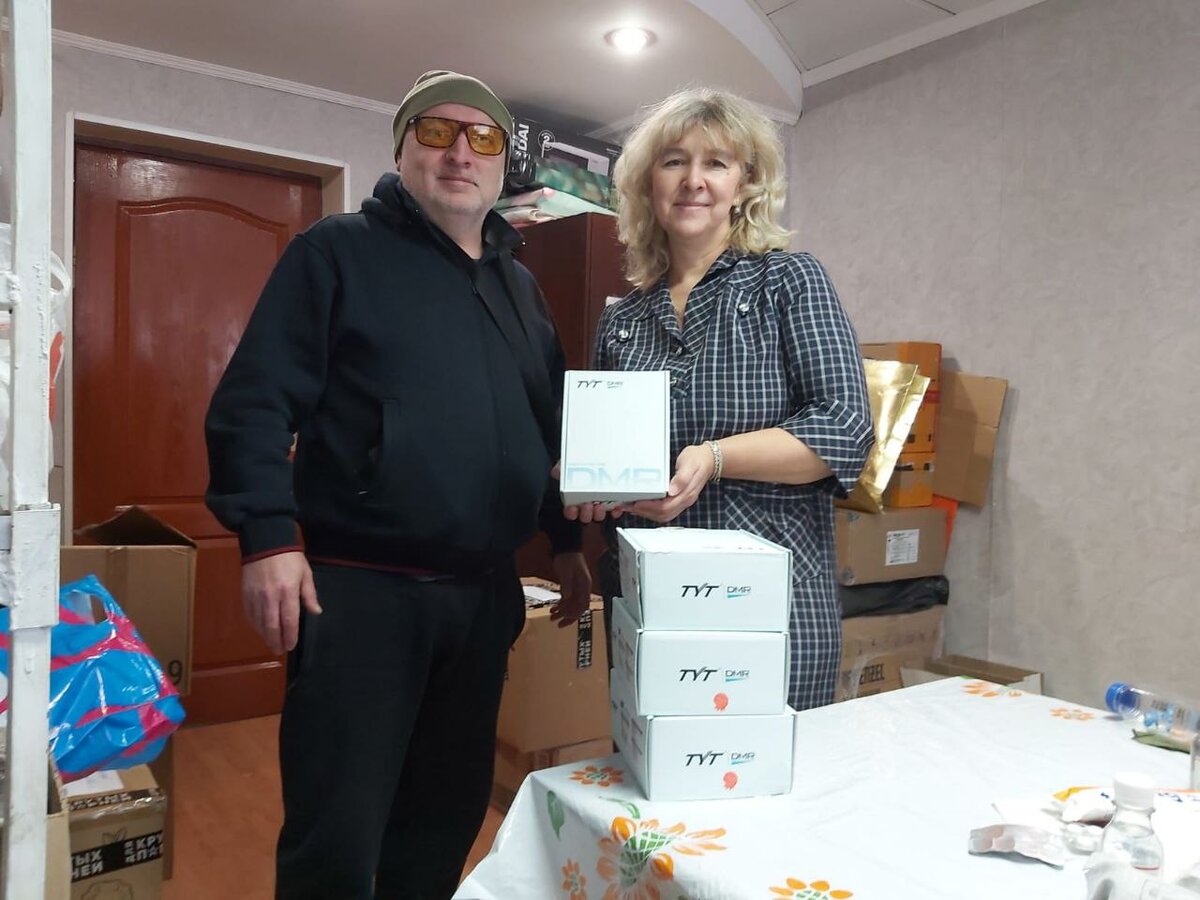 Спасибо Владимиру за рации