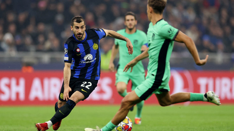    «Атлетико» — «Интер». Reuters