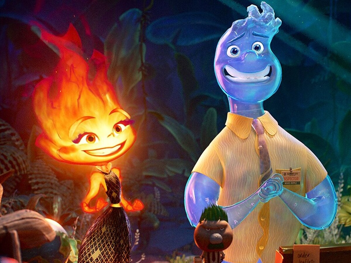 Кадр из мультфильма "Стихийно" 