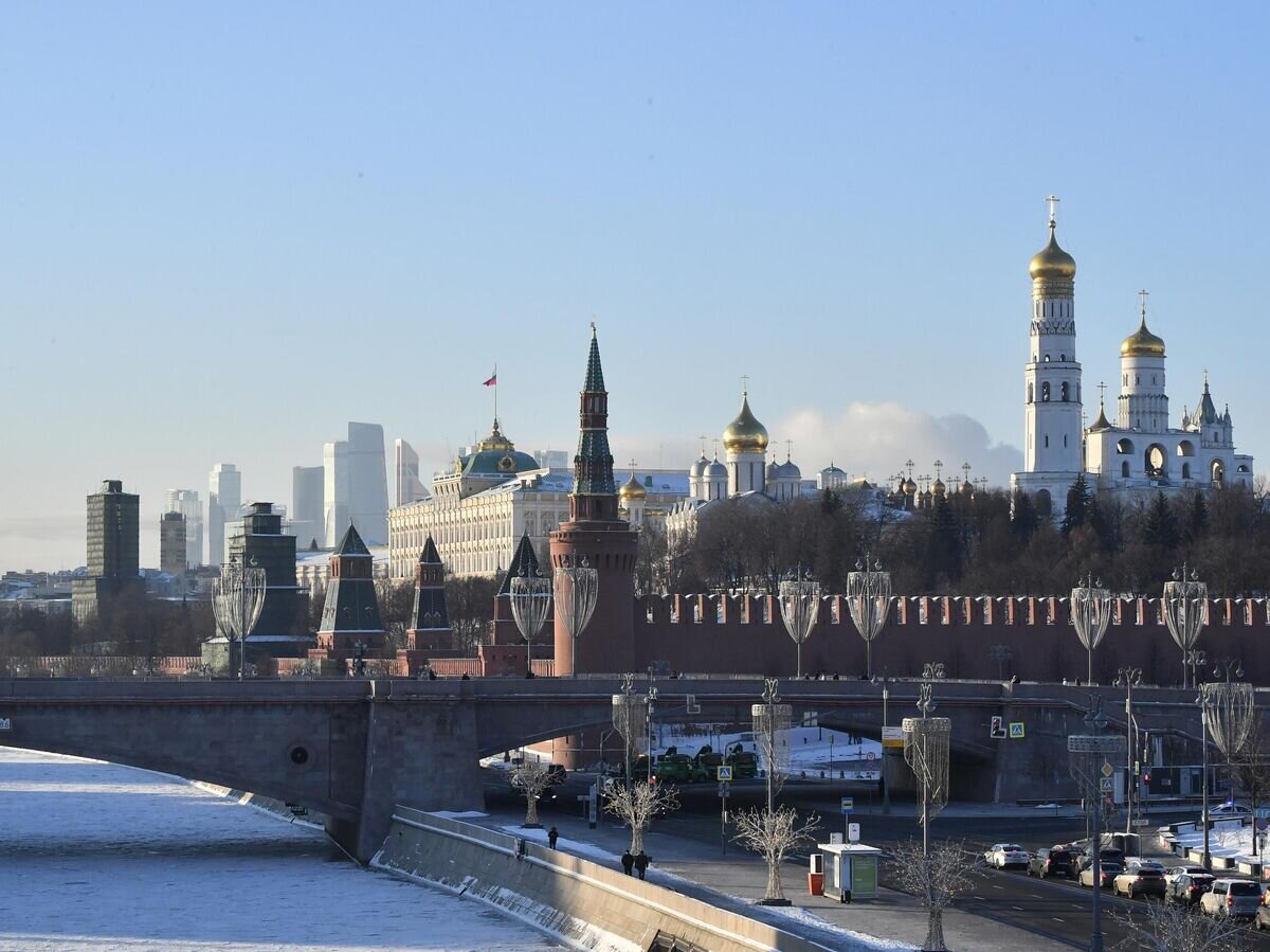    Вид на Московский Кремль© РИА Новости / Евгений Биятов