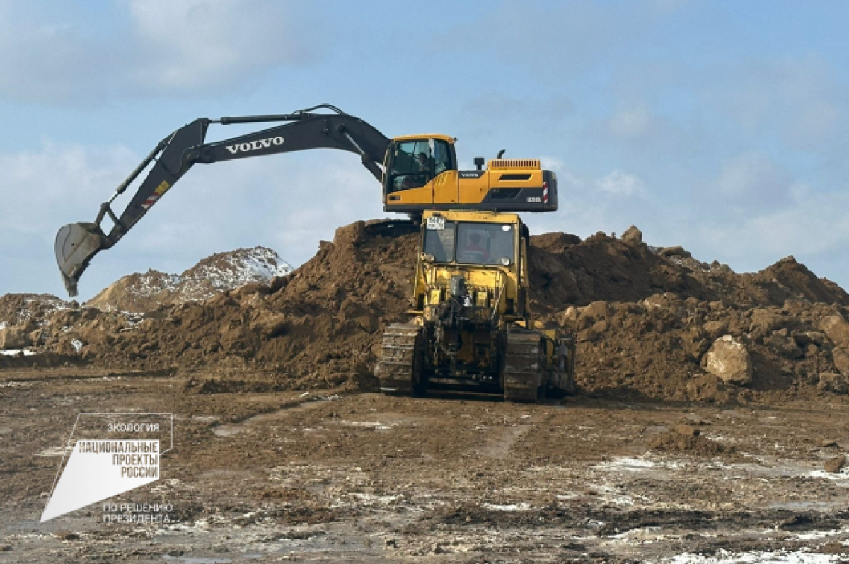    В Томской области завершается рекультивация полигона в Новомихайловке