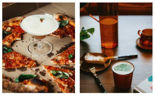 Cold Pizza and Key Lime Pie cocktails at Double Chicken Please, New York City