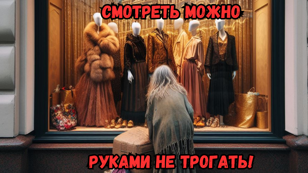 Витрины и огни Москвы - только приманка, капкан на человека.