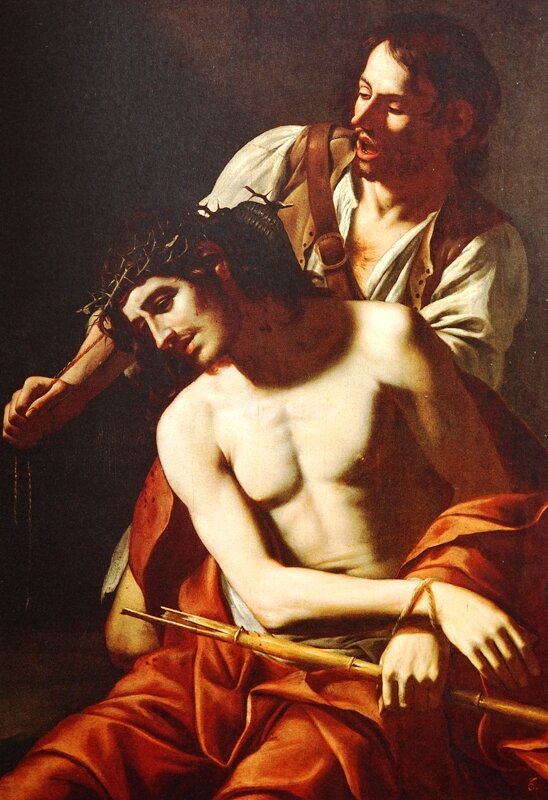 Томмазо Салини.Коронование терниями.1610.Холст, масло.