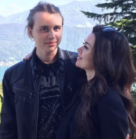 Анастасия Заворотнюк с сыном