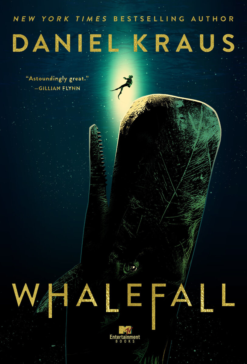 Обложка книги “Whalefall”. Источник: https://www.danielkraus.com/