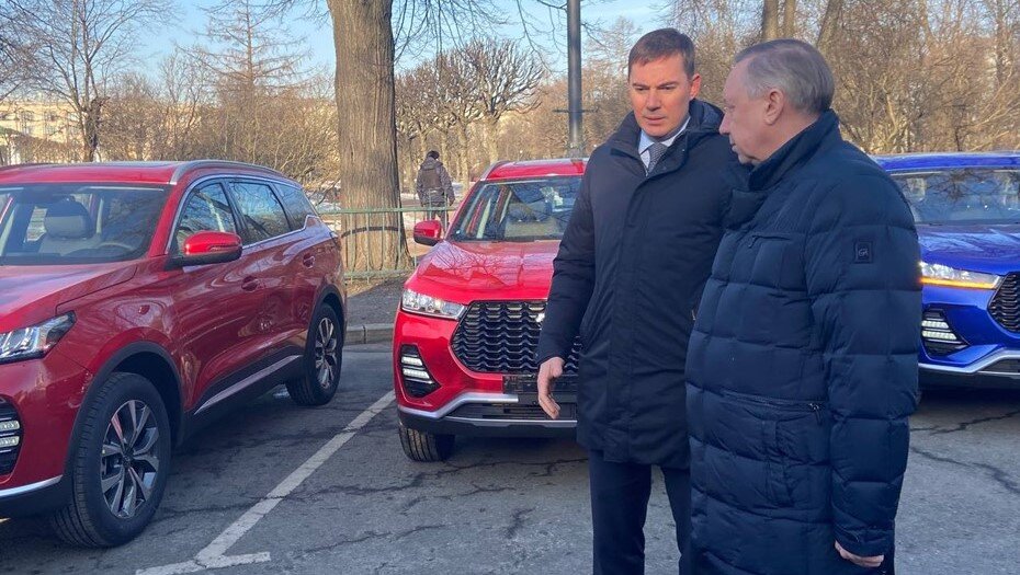    Губернатор Александр Беглов на презентации XCITE X-Cross 7 Автор фото: Светлана Афонина
