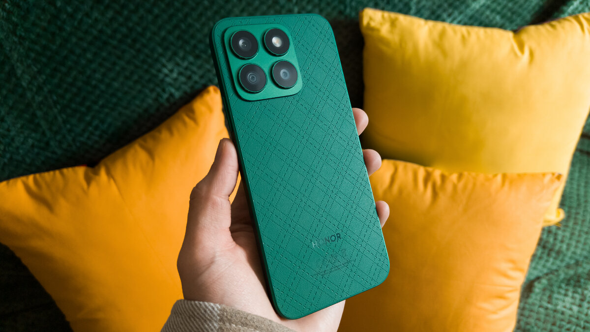 HONOR X8b в цвете «Благородный зеленый»