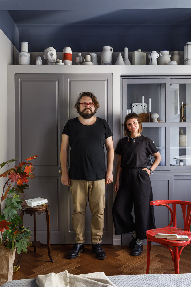 Дизайнеры Денис Земенко и Ирина Золотова из студии Zzburo