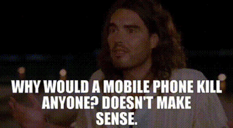 Длительное и интенсивное пользование мобильным телефоном не повысило