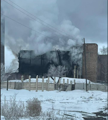 Шестого марта в 8.40 утра на шагонарской ТЭЦ прогремел взрыв и вспыхнул пожар.