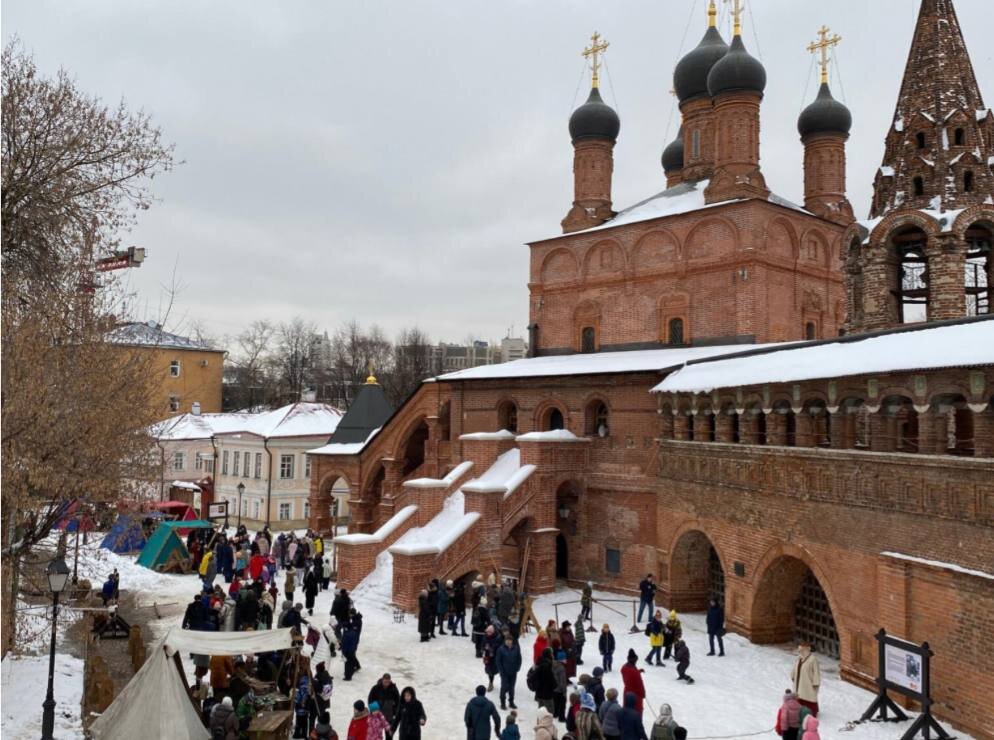 Масленица в Крутицком подворье