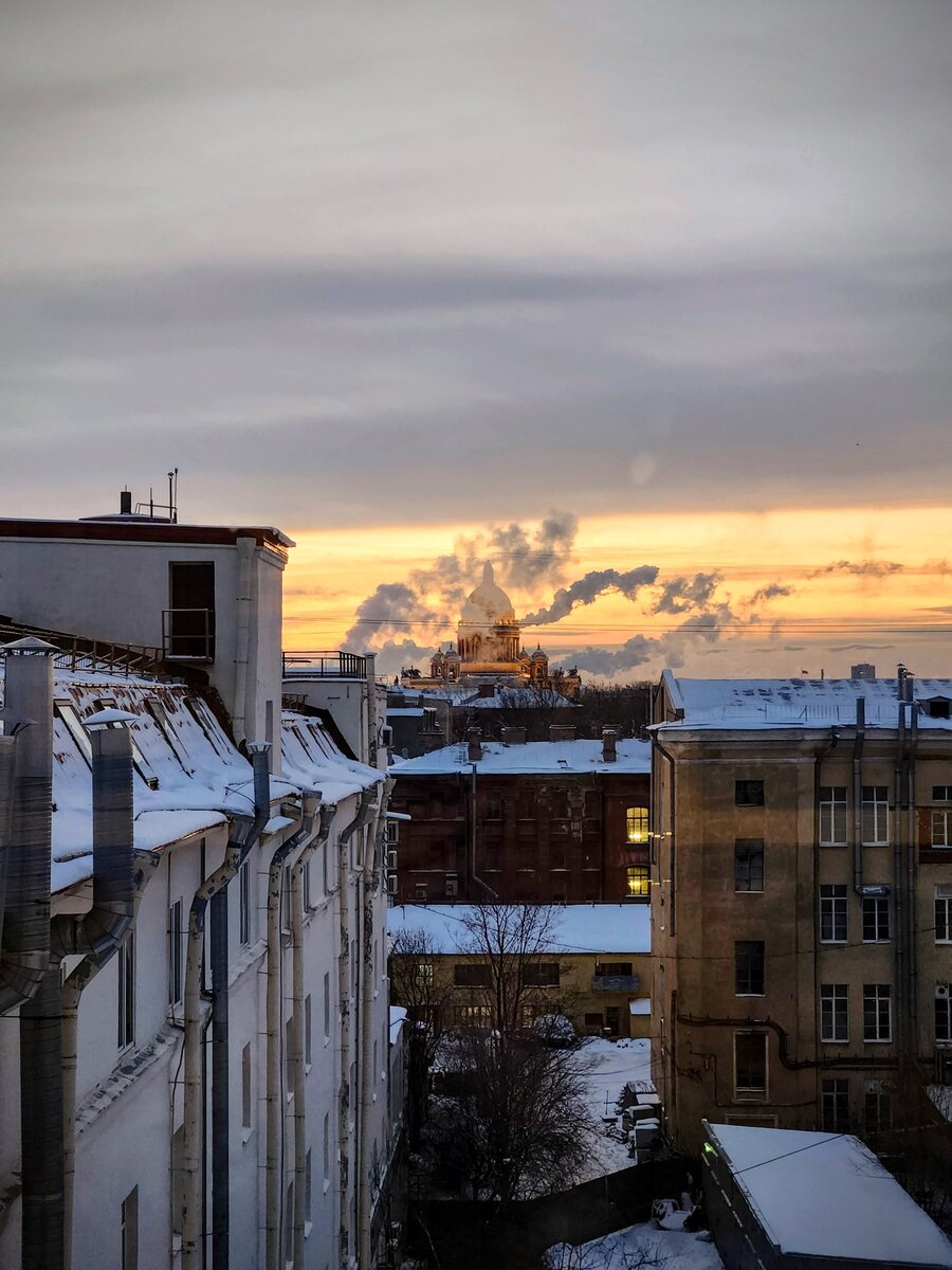 Рассвет в Питере