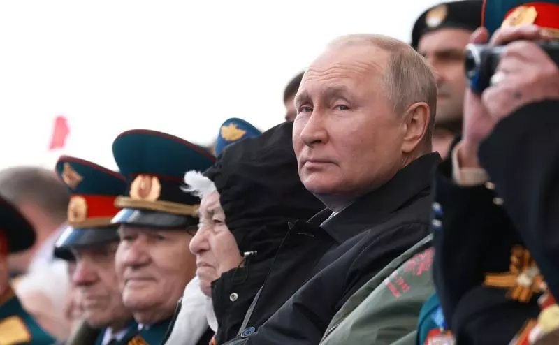 Владимир Путин на военном параде на Красной площади. Фото: Кремль Москва / DPA / Profimedia Images