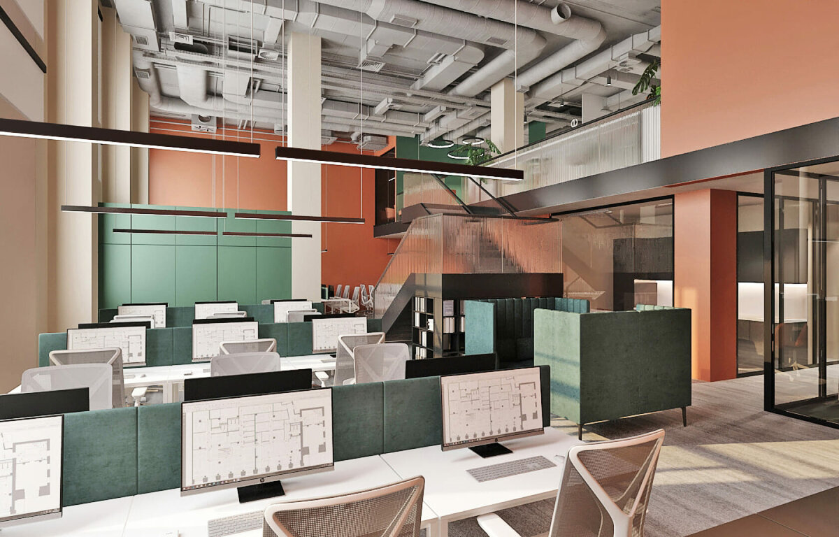 Визуализация open space