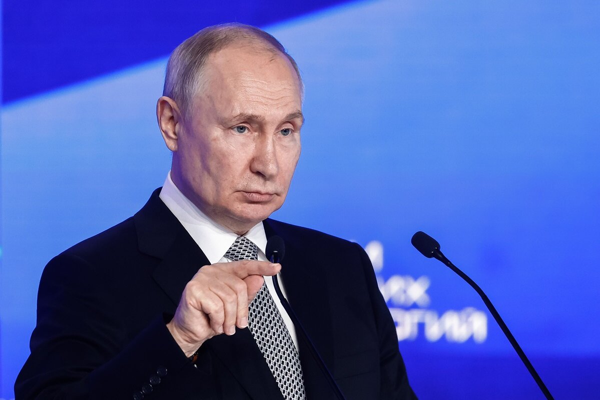 Путин заявил, что делает все, что в интересах страны.  Фото: Фото из фотобанка Фонда Росконгресс / photo.roscongress.org / Олег Барханов