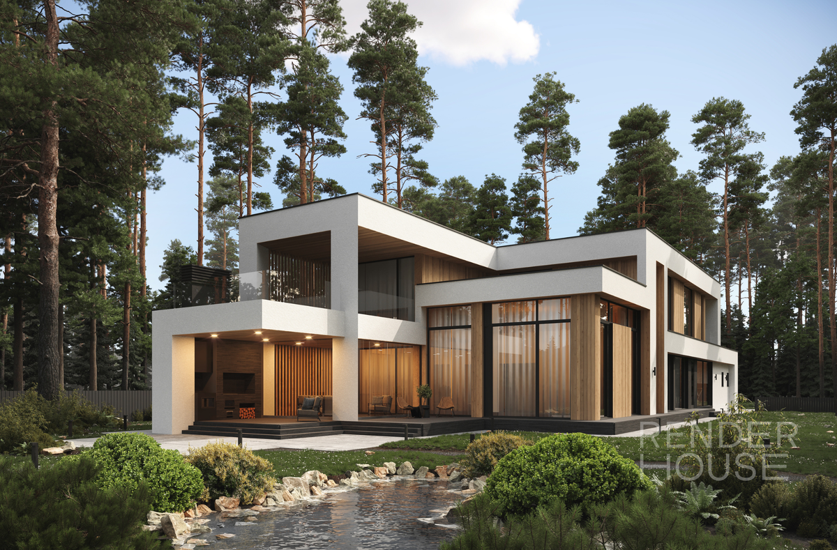 Проект ГОРКИ, Render House