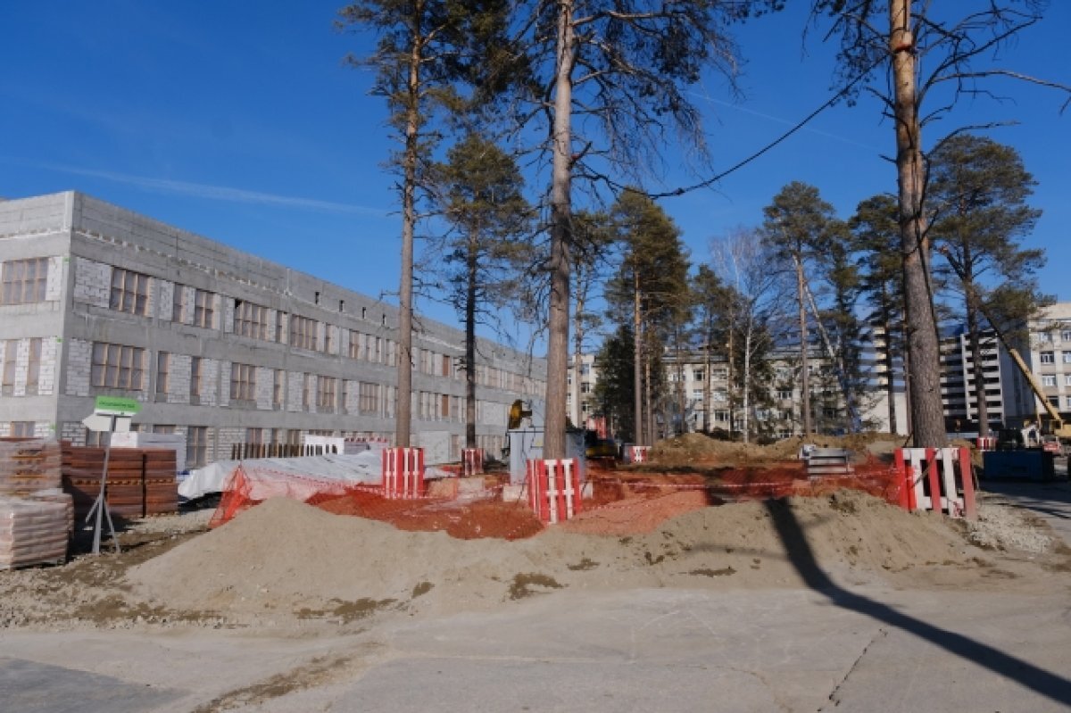    В Новосибирске завершают строительного первой очереди кампуса НГУ