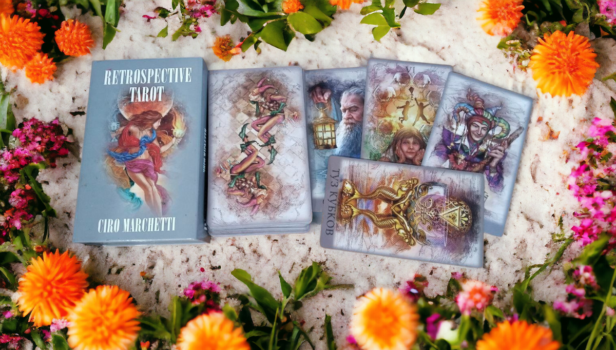 фото колоды, на которой сделан этот расклад