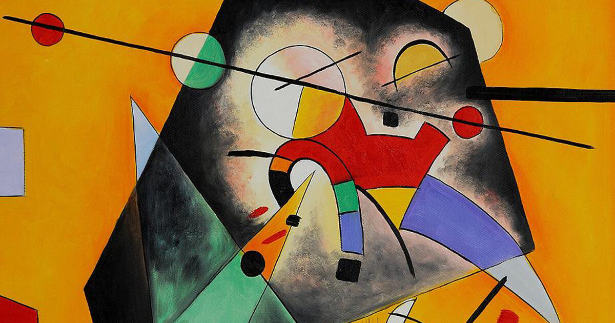 Изображение kandinsky. Супрематизм Авангард Кандинский. Конструктивизм искусство Кандинский.