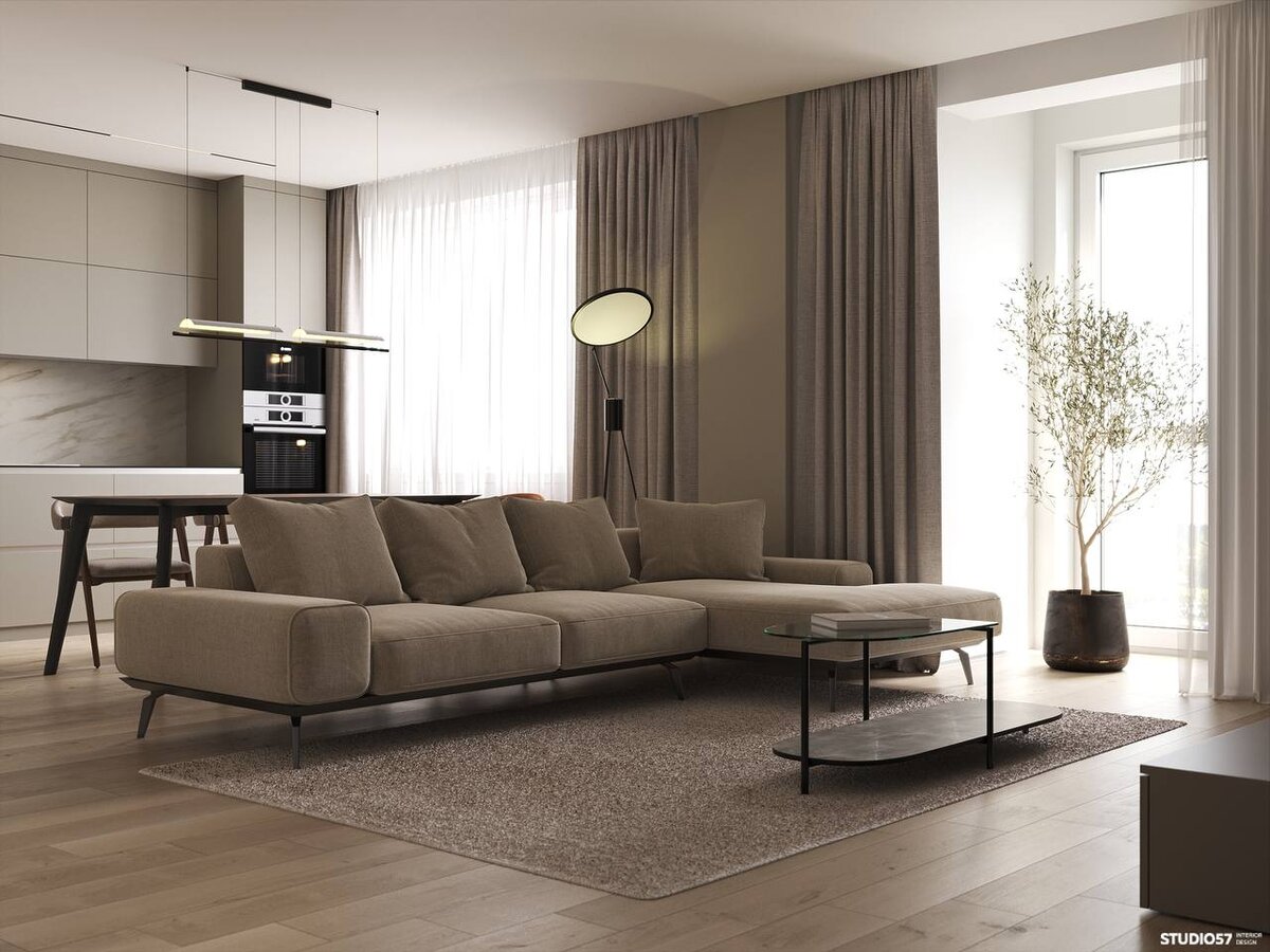 Утонченный алюминиевый торшер Superloon