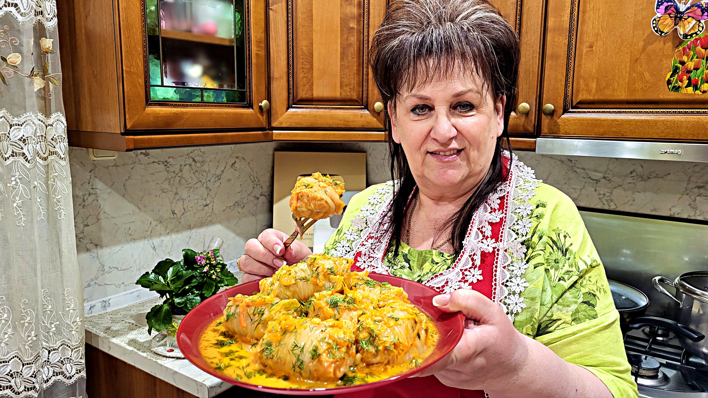 Недавно попробовала, очень понравилось! Советую и вам приготовить такие  голубцы!