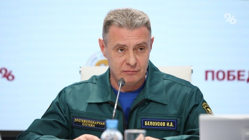    Первый замначальника филиала ПАСС СК — «Противопожарная служба Ставропольского края» Игорь Белоусов Фото: ИА «Победа26»