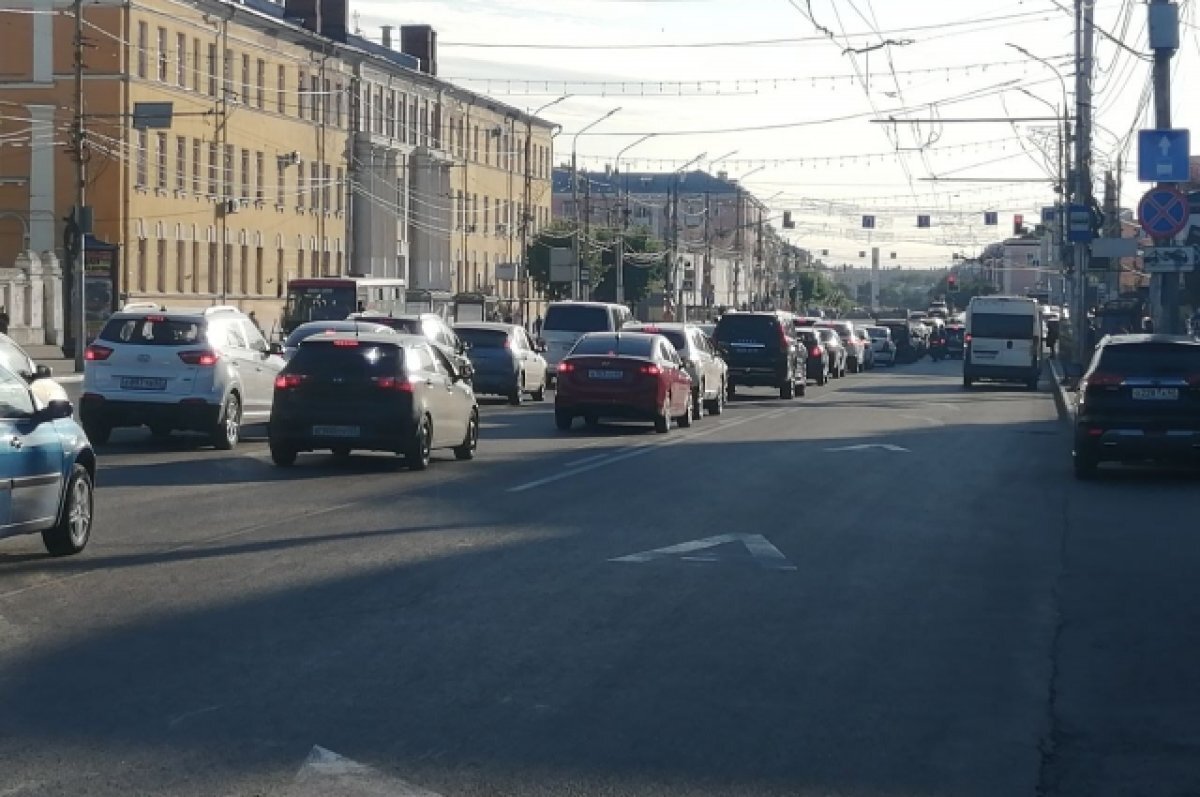    С начала года в Рязани за проезд по «выделенке» оштрафовали 20 водителей