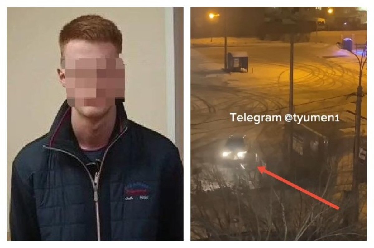    Дрифтер, сбивший шлагбаум возле администрации Тюмени, приехал в ГИБДД