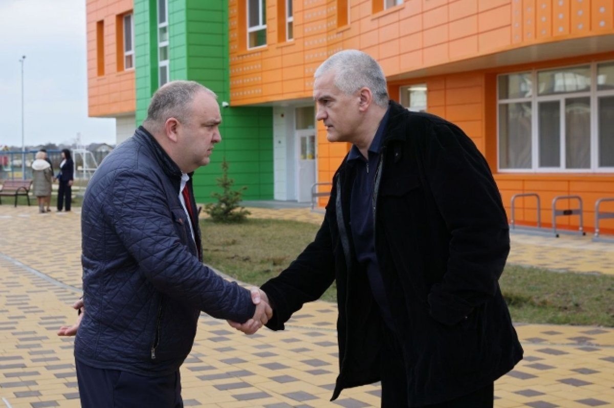    В Крыму открыли современный детский сад с полем для мини-футбола
