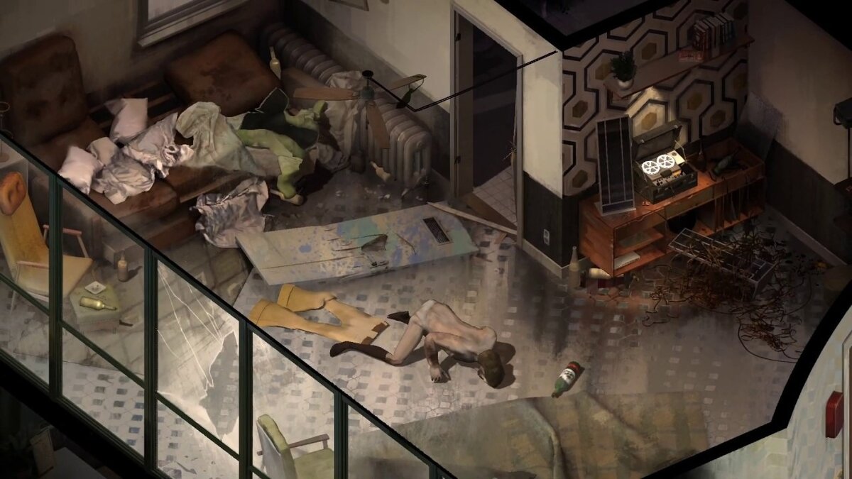 Скриншот из начала игры