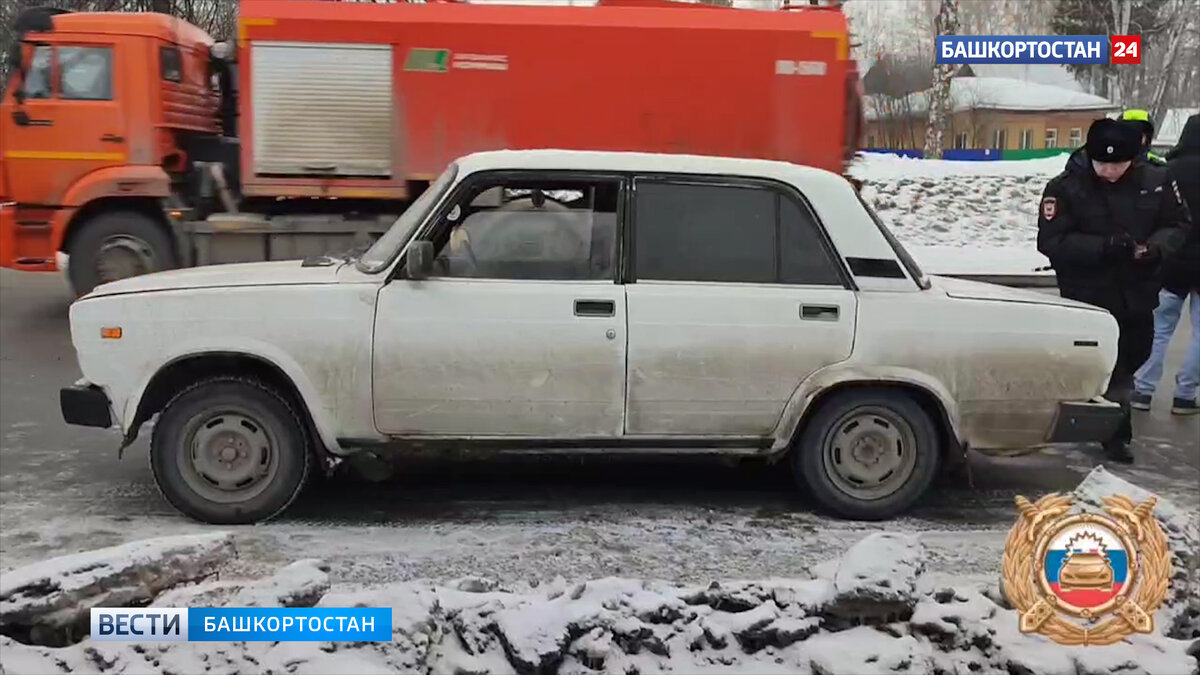    В Уфе сотрудники ГИБДД задержали угонщиков «семерки»