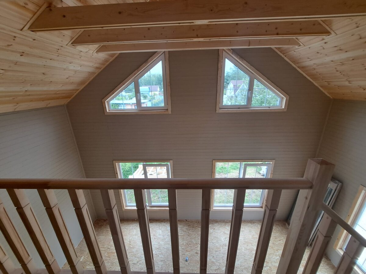 Второй свет в построенной бане