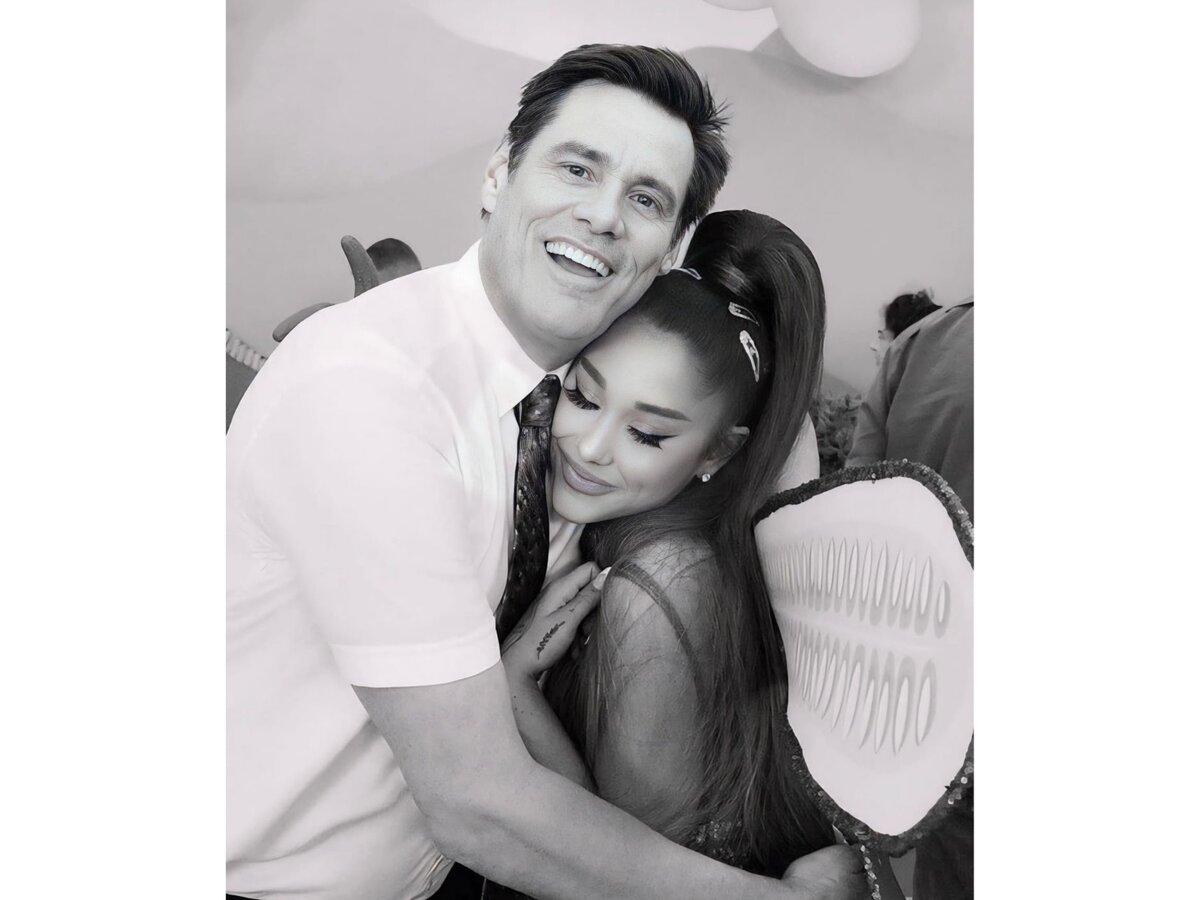     Джим Керри и Ариана Гранде