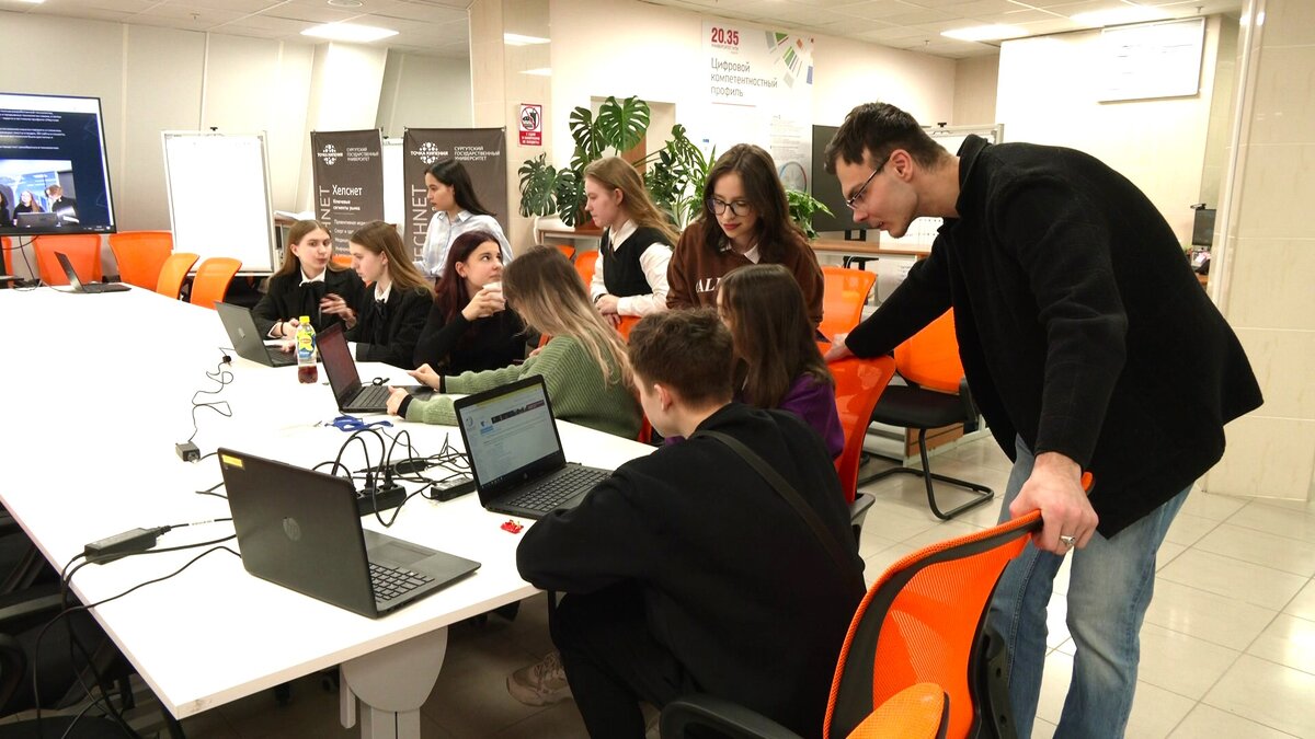    Сургутские школьники готовятся к Национальной технологической олимпиаде