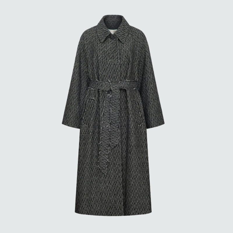  📷    С мужского плеча, халат и леопардовое: 30 пальто на весну (фото 1)