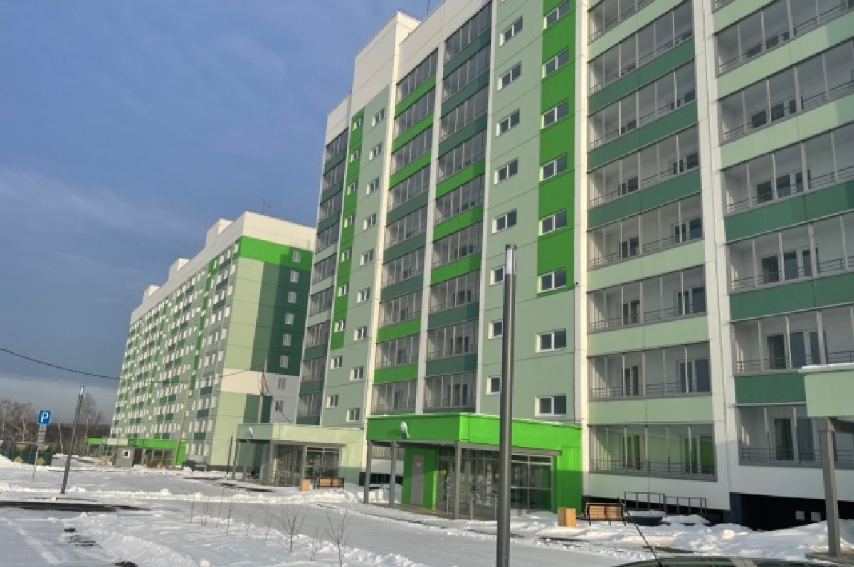    В Томске ввели в эксплуатацию два дома для переселенцев из аварийного жилья