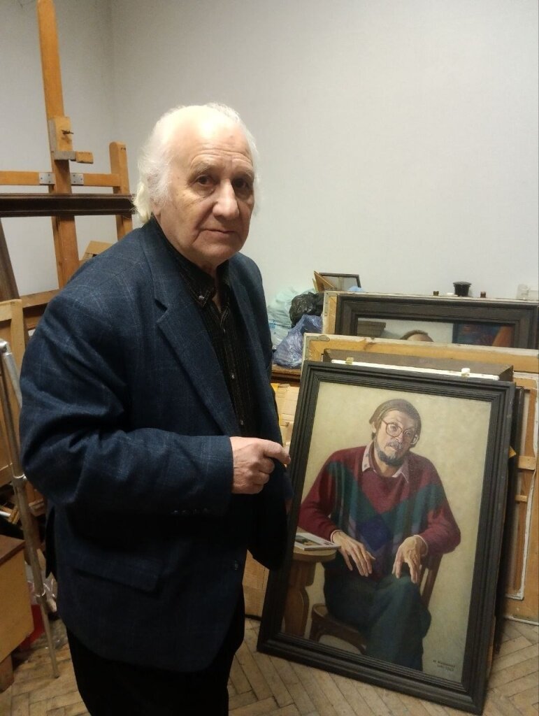 Портрет писателя Михаила Петрова