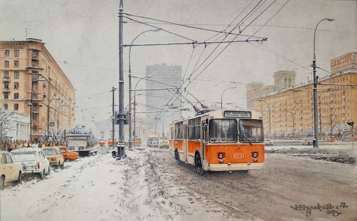 Троллейбус ЗИУ-9