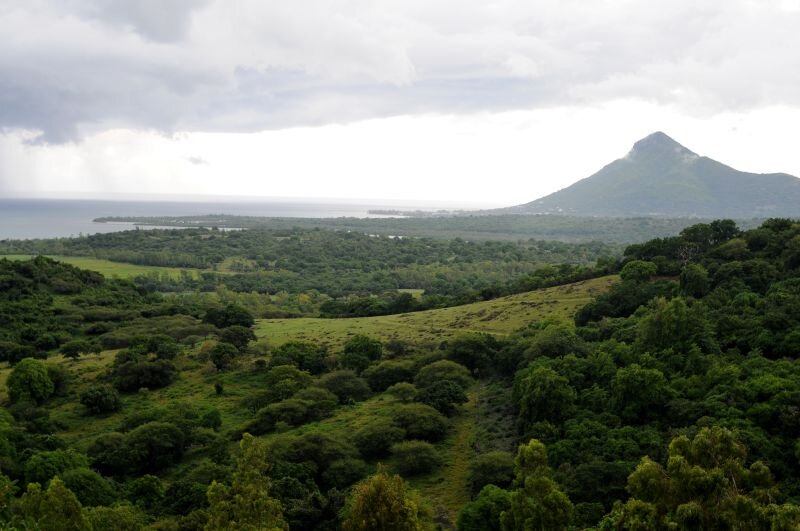 Панорама на юго-западное побережье с дороги на Шамарель