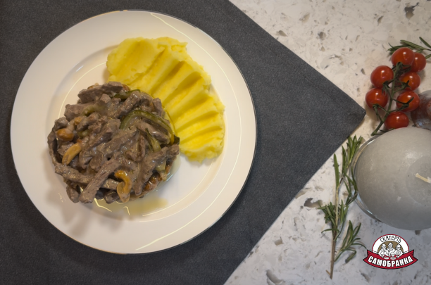 Легко приготовить вкусный Бефстроганов 