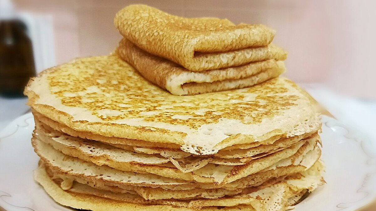 Блины на дрожжах