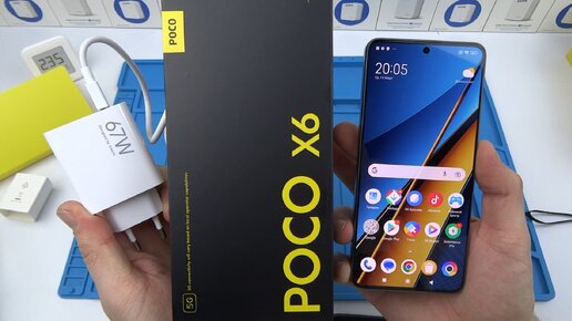 POCO X6 5G - новинка Смартфон глобальная версия с Алиэкспресс распаковка и почти обзор