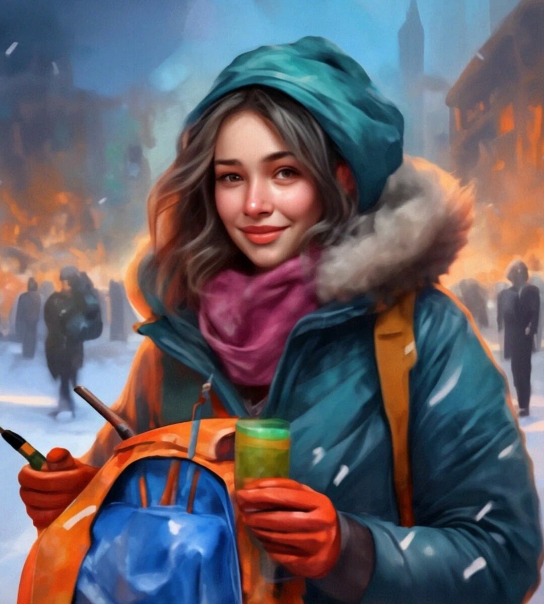 так шедеврум видит Машеньку