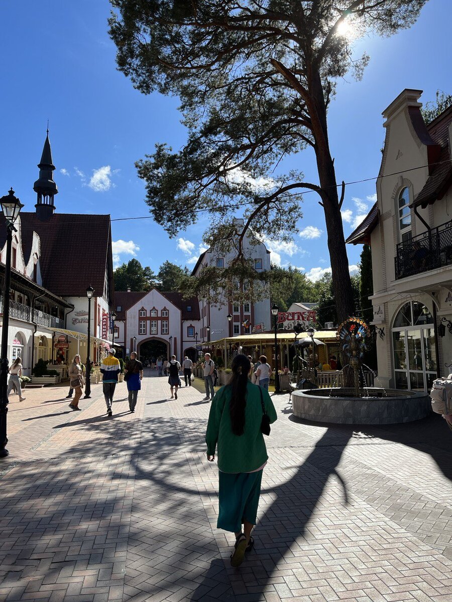 Светлогорск, центральные улицы