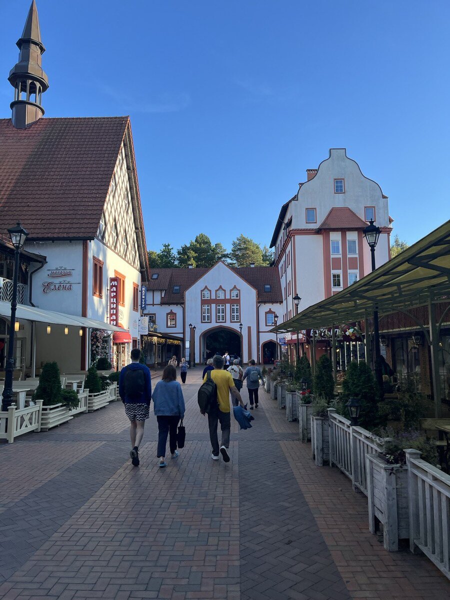 Светлогорск, центральные улицы