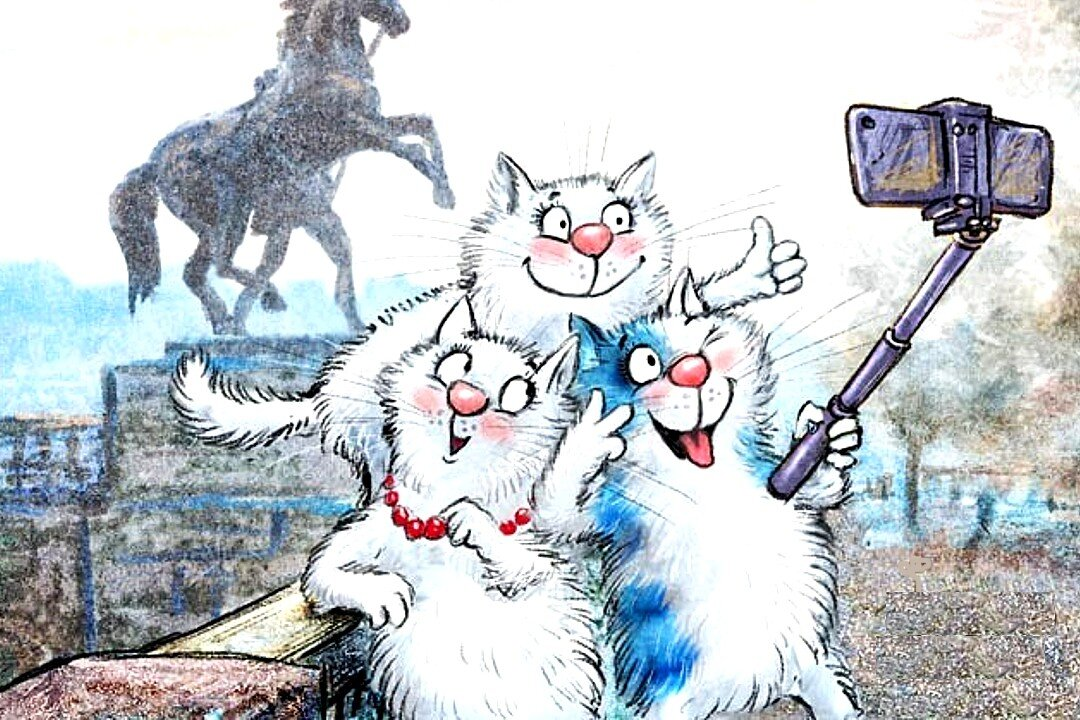 очаровательные коты Рины Зенюк